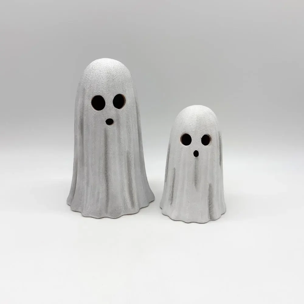 Target White Textured Terracotta Ghost Set 9” & 6.75” Set of 2 Ghosts 2025 NEW
